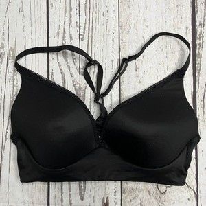 Secret Treasures Intimates 34B Bra Black Wire Free Bralette